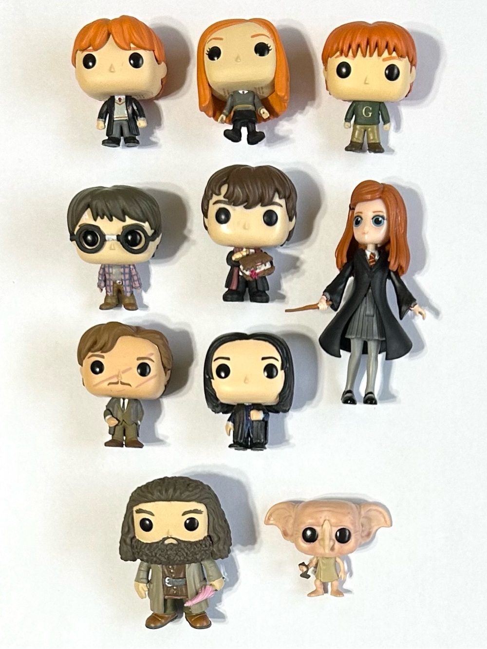10 Harry Potter Mini Figures 9 Funko Pop! Minis, 1 Magical Minis Wizarding World